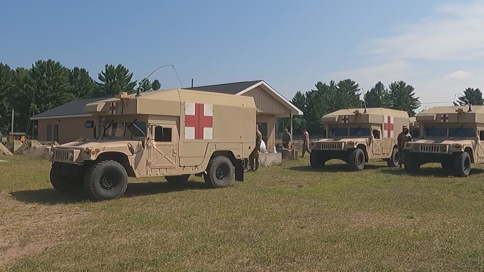 As part of the Northern Strike training exercise, Soldiers of the 676th Ground Ambulance Company provided real world medical support, conducted training and received an external evaluation to establish standard operating procedures (SOPs) and familiarize themselves with newly fielded equipment on Aug. 5-19, 2023, at Camp Grayling, Mich. (U.S. Army Reserve Video by Spc. Ronald D. Bell)