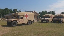 U.S. Army Reserve medics use newly fielded equipment at Northern Strike