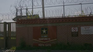 USAG Humphreys Yoon Gate Footage