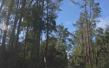 Hurricane Idalia - GoPro Footage of Live Oak, FL Damage from Car