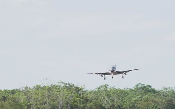 Super Tucano Landing