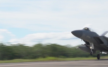 F-15s Landing