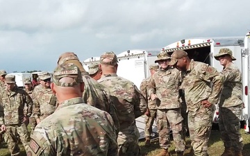 B-Roll of 156th MDG Det 1 Collective Training Exercise at Camp Santiago