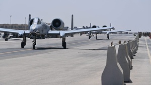 U.S. Air Force F-16s and A-10s Participate in Bright Star 23