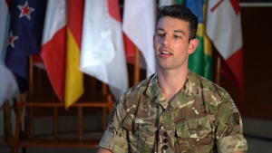Interview with Operational Staff Exercise Super Gaurda Shield 2023 participants