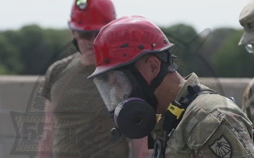 55th CERFP Search Rescue Conduct Training Missions on Camp Ripley Training Center