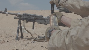Bright Star 23: 4th Assault Amphibian Battalion Machine Gun Range