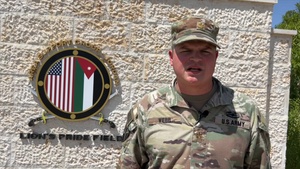 Go Army from Jordan for CBS Sports
