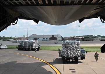 32nd Aerial Port Squadron supports Denton mission - stringer 1