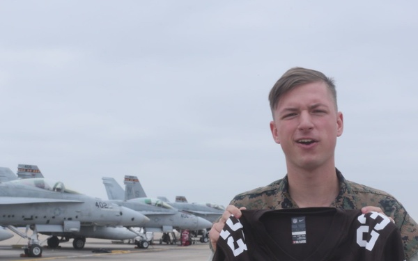 3rd MAW Marines NFL Shoutouts
