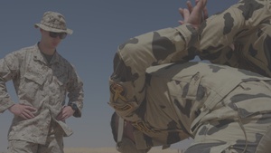 Bright Star 23: U.S. Marines Conduct Detainment Techniques with Egyptian Forces