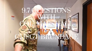 9.7 Questions with the 97th AMW Command Team
