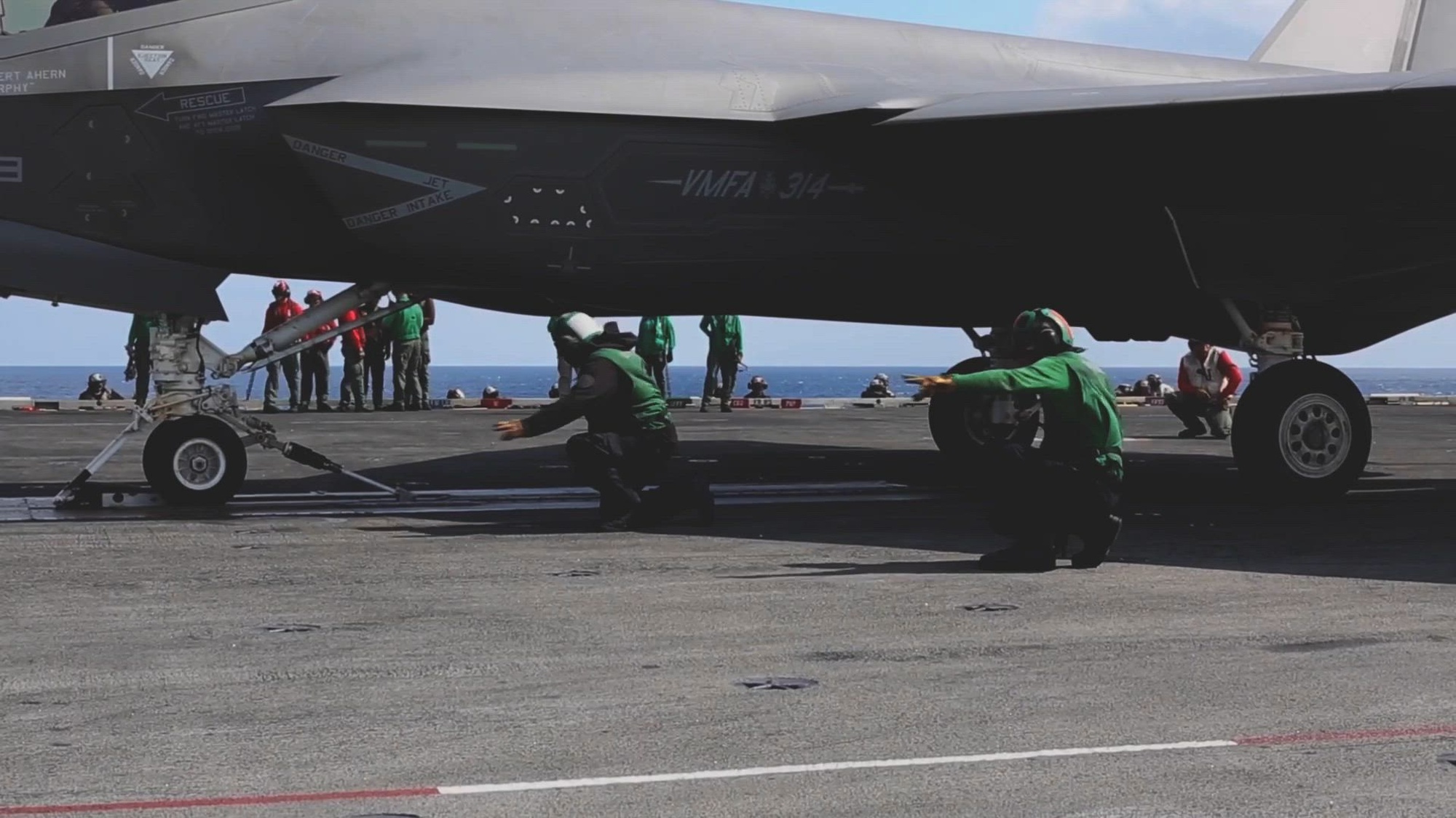 Naval Air Warfare Center Aircraft Division Lakehurst&#39;s mission is to design, develop, test, and field capabilities for our Navy and Marine Corps team to launch and recover every Naval Aviation platform safely, Sept. 6, 2023, Joint Base McGuire-Dix-Lakehurst, N.J.. This video shows how the launch aircraft from carriers in the fleet. (U.S. Air Force Video by Joint Base McGuire-Dix-Lakehurst Public Affairs)