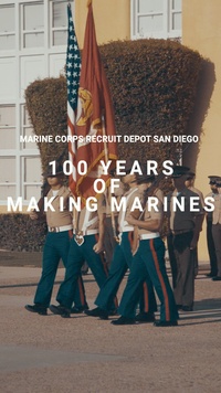 100 Years of Making Marines, Colors Rededication Ceremony