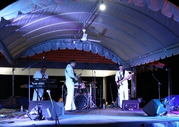 Pacific Partnership 2023 Band Performs at Teluk Cempedak Beach