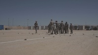 B-Roll: U.S. Marines take a detainee class during Bright Star 23
