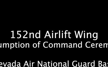 152nd Airlift Wing Assumption of Command Ceremony