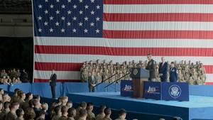 U.S. President Joe Biden commemorates 9/11 anniversary with service members in Alaska