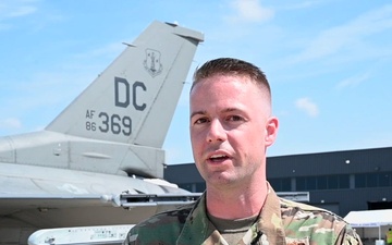 D.C. Air National Guard on display at Dulles Day Festival and Plane Pull