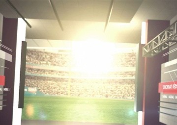 88th Air Base Wing honored at Cincinnati Reds Military Appreciation Night