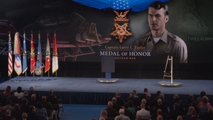 Medal of Honor Hall of Heroes Induction Ceremony in honor of CPT Larry L. Taylor.