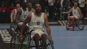 Team U.S. Invictus Games | Wheelchair Basketball Semifinals (B-Roll)