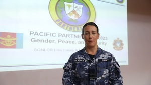 Pacific Partnership 2023: Gender, Peace and Security Symposium