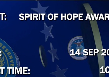 Spirit of Hope Awards Ceremony