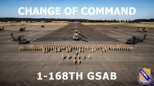 1-168th General Support Aviation Battalion Change of Command