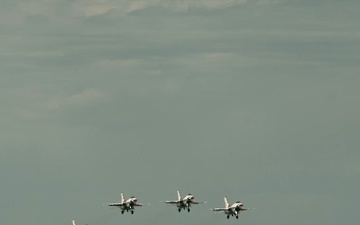USAF Thunderbirds 2023 Slow-Motion B-Roll