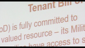 Team Bliss, Balfour Beatty hold quarterly housing town hall - social media content