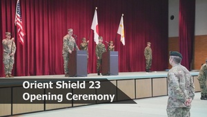 Orient Shield 23 Opening Ceremony
