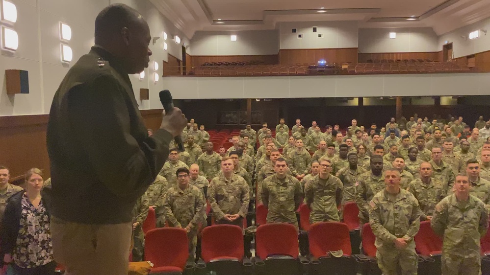 DVIDS - Video - Maj. Gen. James Smith commends "The Introduction"