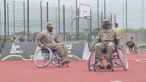 USAREUR-AF Soldiers visit Invictus Games - B roll
