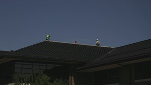 Army Corps of Engineer-led project at Sparta-Fort McCoy Airport, cantonment area underway for new roofing at Fort McCoy
