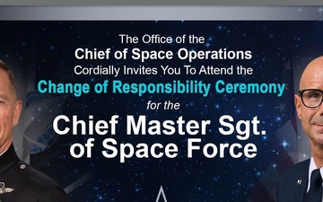 Chief Master Sgt of the Space Force – Change of Responsibility Ceremony
