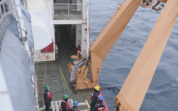 U.S. Coast Guard Cutter Healy conducts science missions in Arctic Ocean