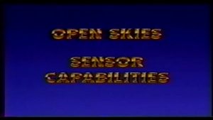 The Treaty on Open Skies: Sensor Capabilities
