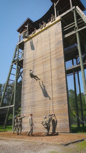 Rappel Tower Training (B-Roll)