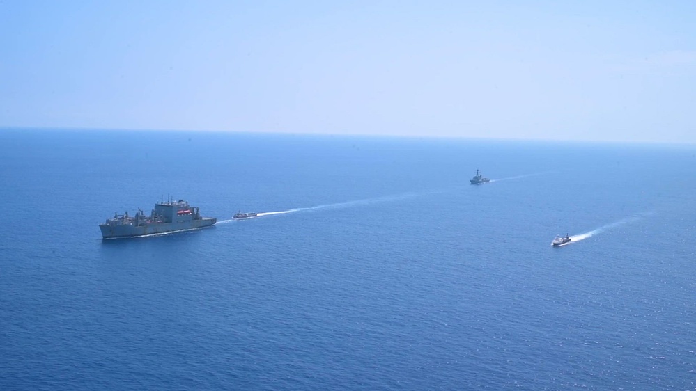 DVIDS - Video - Unmanned Surface Vessels Conduct Underway Replenishment