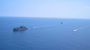 Unmanned Surface Vessels Conduct Underway Replenishment