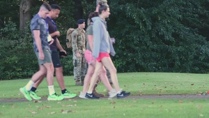 Ramstein hosts 2023 9/11 Memorial Ruck March (1080p B-Roll)