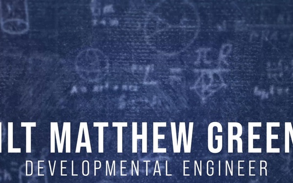 1st Lt. Matthew Green: developmental engineer