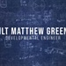 1st Lt. Matthew Green: developmental engineer