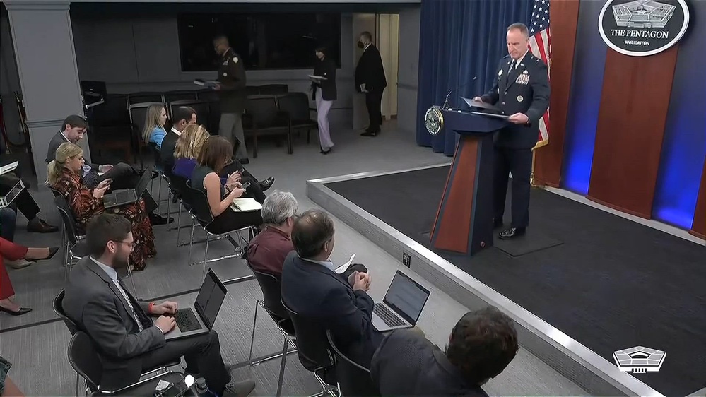 Dvids Video Pentagon Press Secretary Holds Briefing