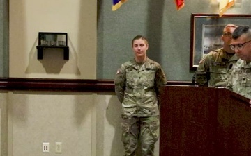 4th Infantry Division Main Command Post Operational Detachment Demobilization and Awards Ceremony