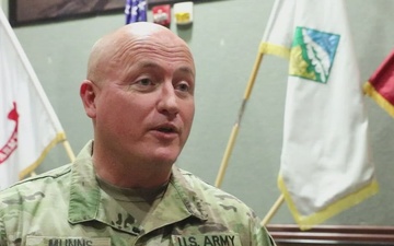 A-Roll: 4th Inf. Div. Main Command Post Operational Detachment Demobilization and Awards Ceremony