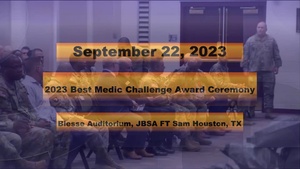 2023 Best Medic Challenge Award Ceremony