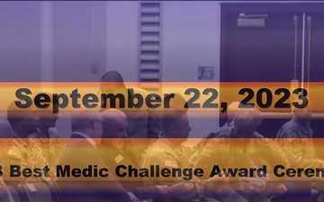 2023 Best Medic Challenge Award Ceremony