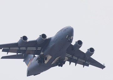 America's Airshow 2023 B-Roll: C-17 Globemaster